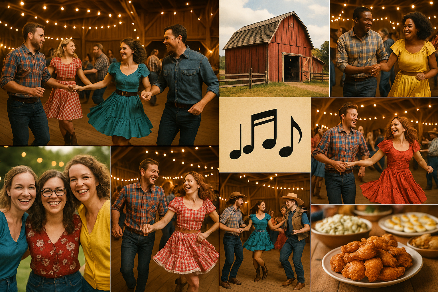 Square Dance Montage